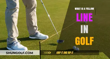 Understanding Golf's Yellow Line: Rules, Uses, and Course Strategy