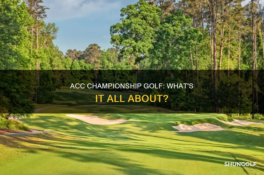 what is acc championship golf