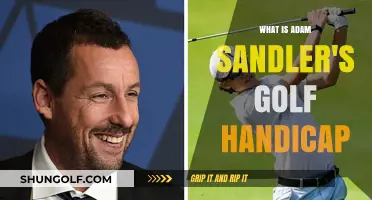 Adam Sandler's Golf Handicap: Unveiling the Comedian's Skill on the Course