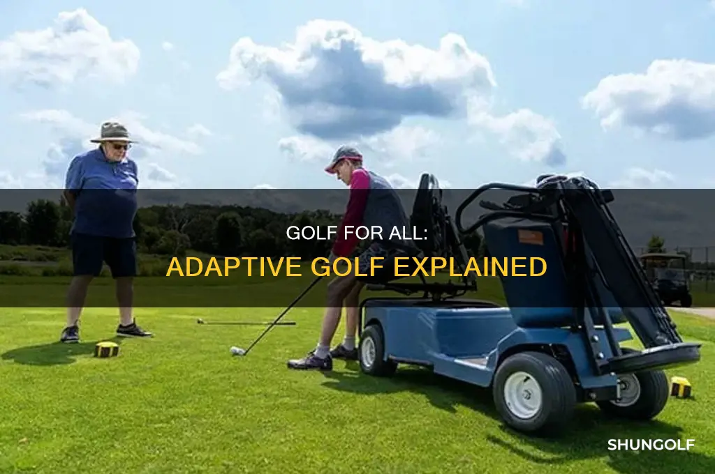 what is adaptive golf