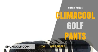 Adidas Climacool Golf Pants: Comfortable and Breathable