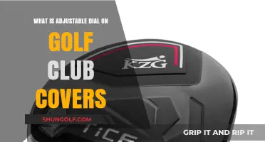 Understanding the Adjustable Dial Feature on Golf Club Covers