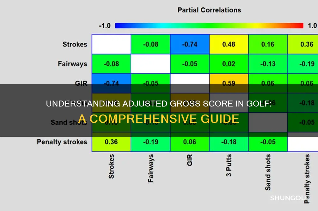 what is adjusted gross score in golf