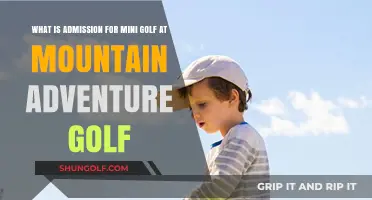 Mini Golf Admission at Mountain Adventure Golf: Cost & Details