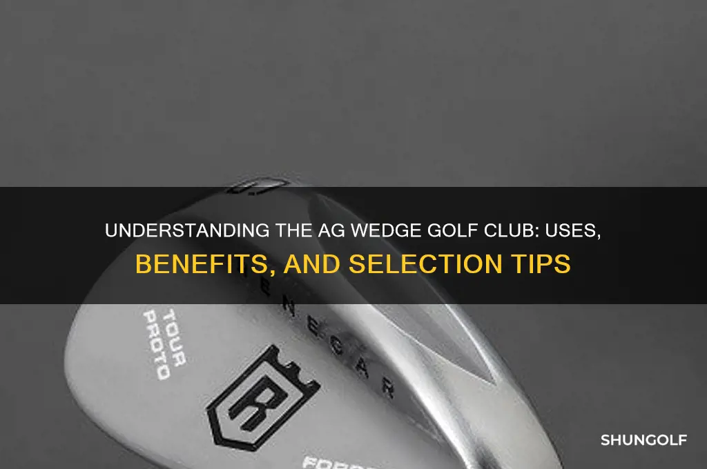 what is ag wedge golf club
