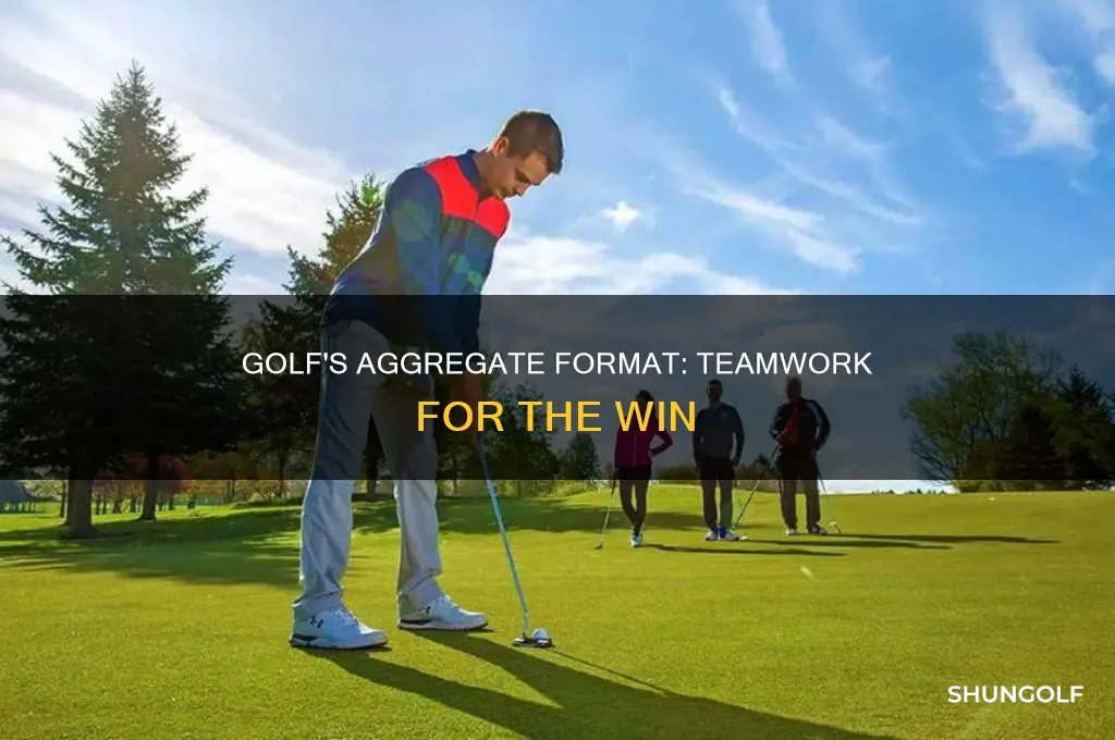 what is aggregate golf format