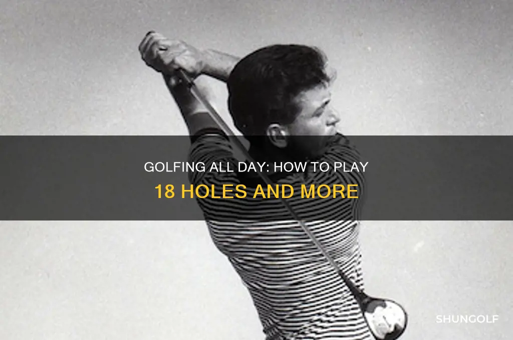 what is all day golf