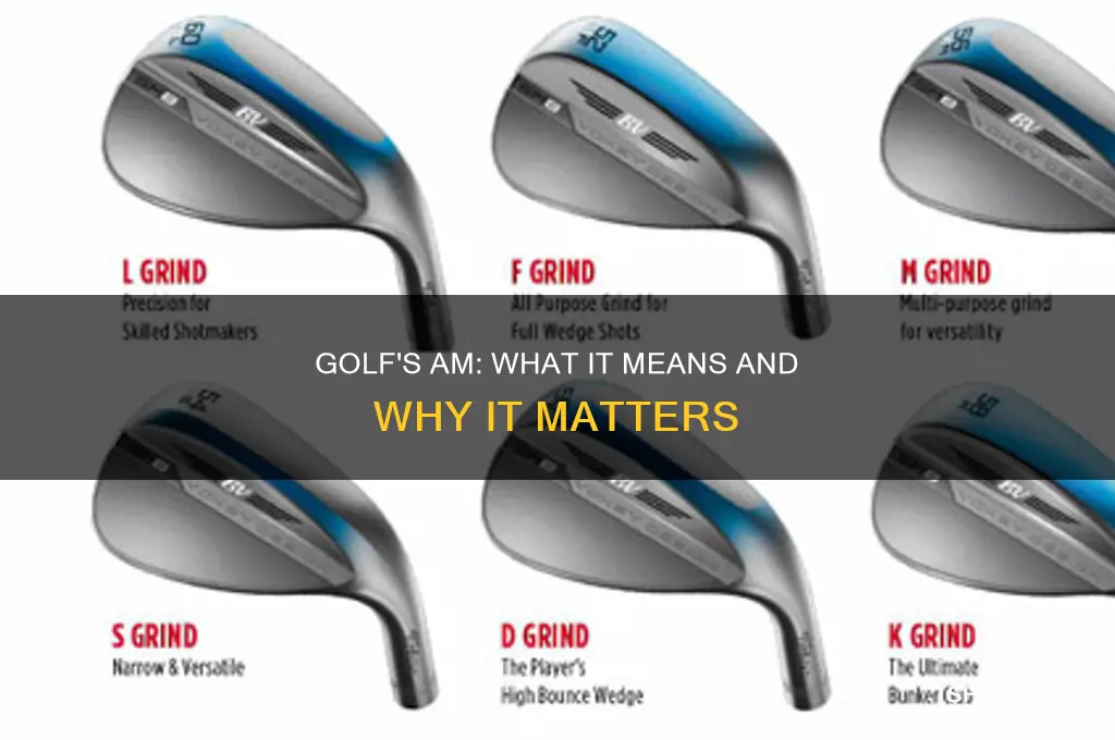 what is am am in golf