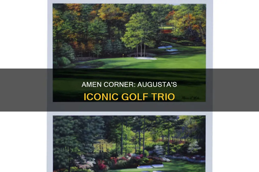 what is amen corner in golf