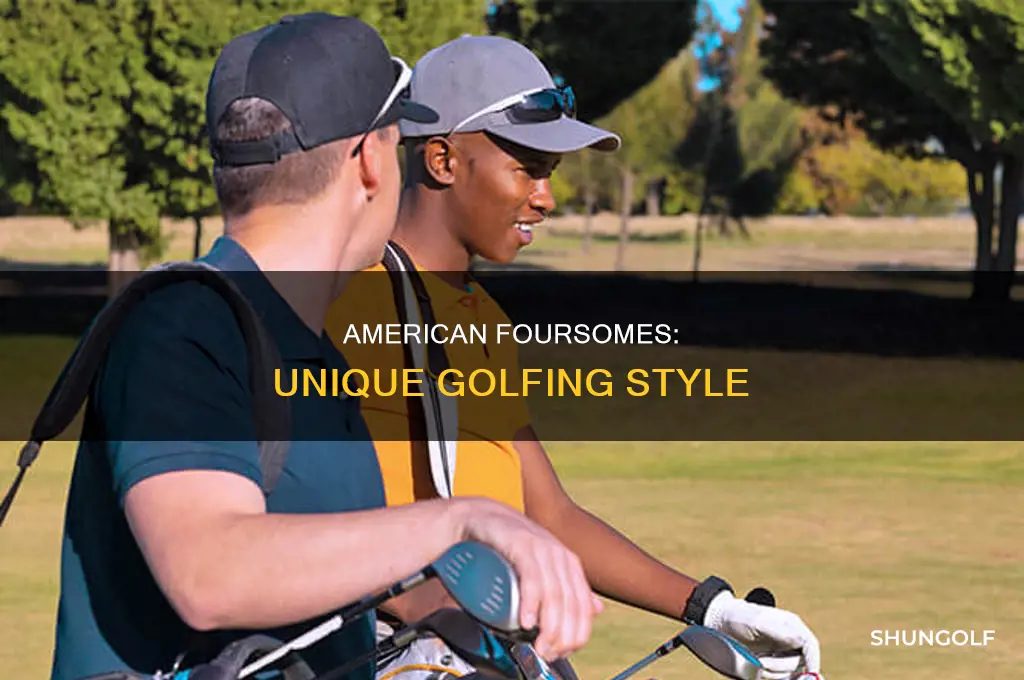 what is american foursomes in golf