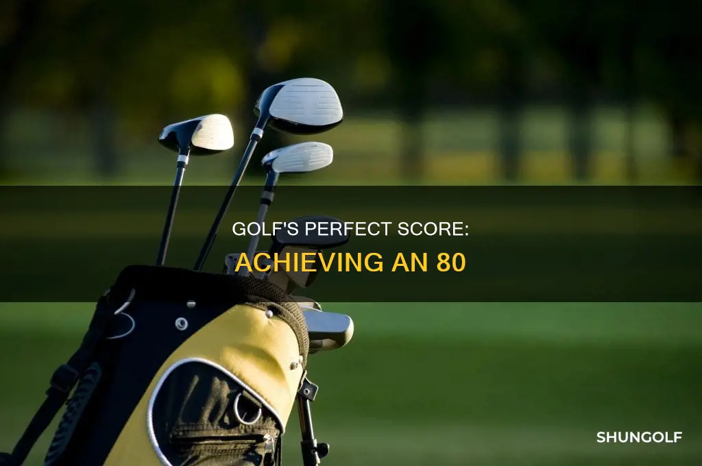 what is an 80 in golf