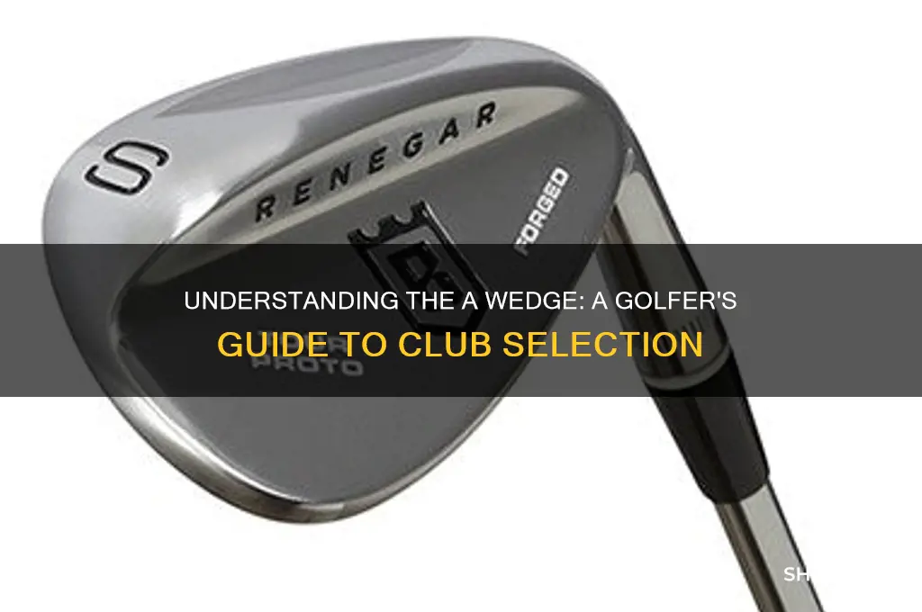 what is an a wedge in golf clubs