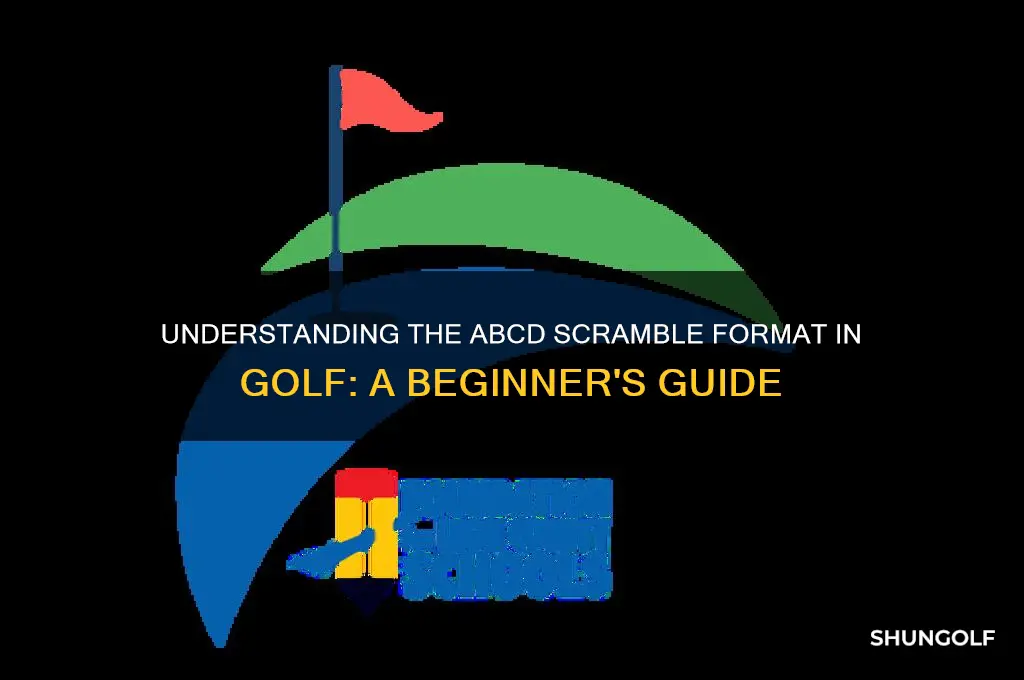 what is an abcd scramble in golf