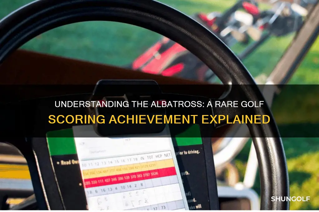 what is an albatros in golf coring