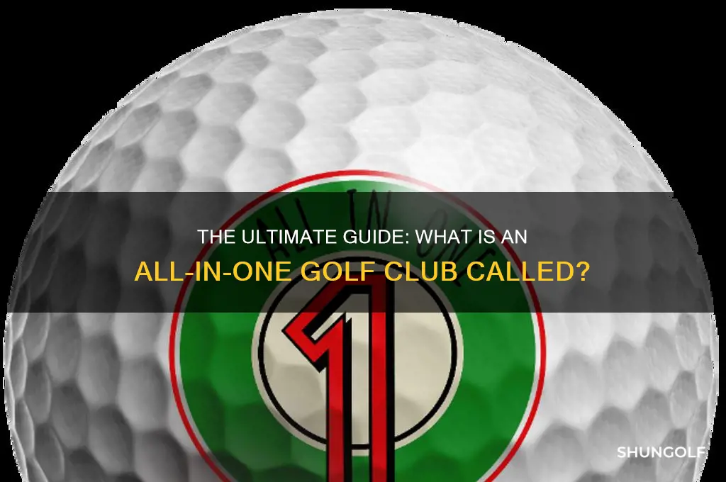 what is an all in one golf club called
