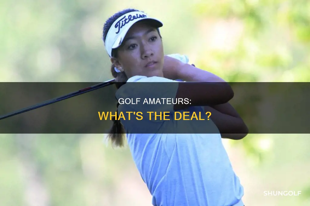 what is an amatuer in golf