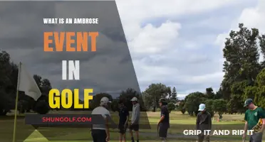 Understanding the Ambrose Event: A Unique Golf Format Explained