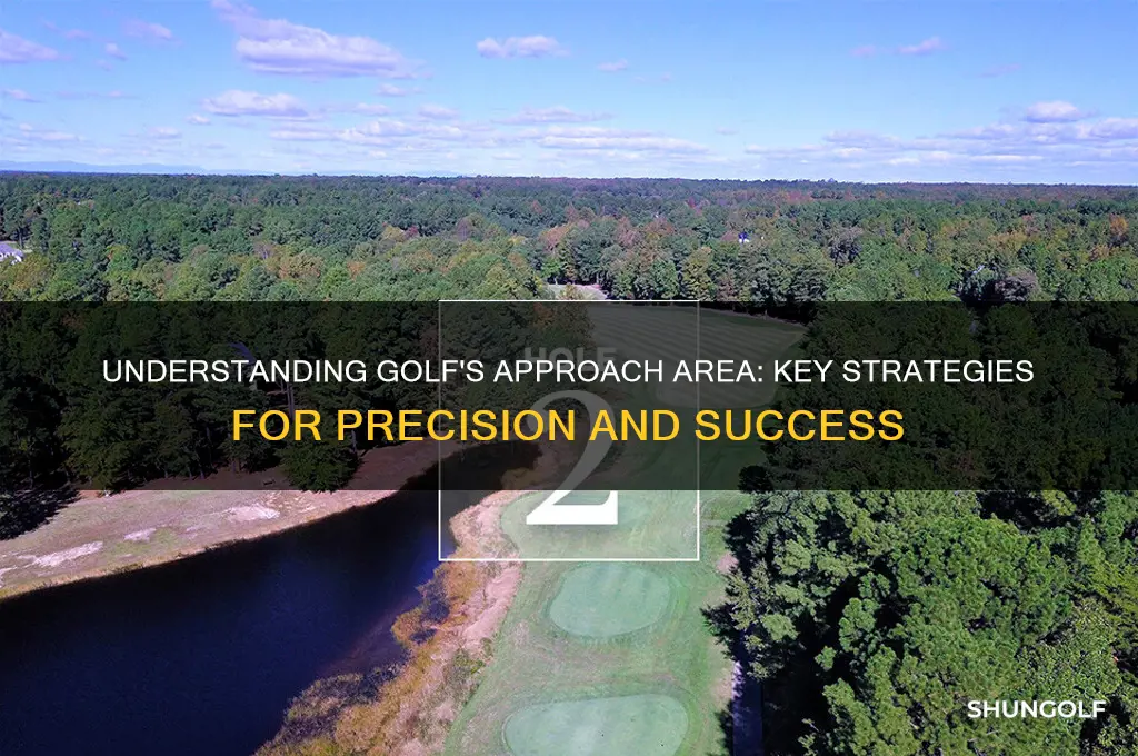 what is an approach area in golf