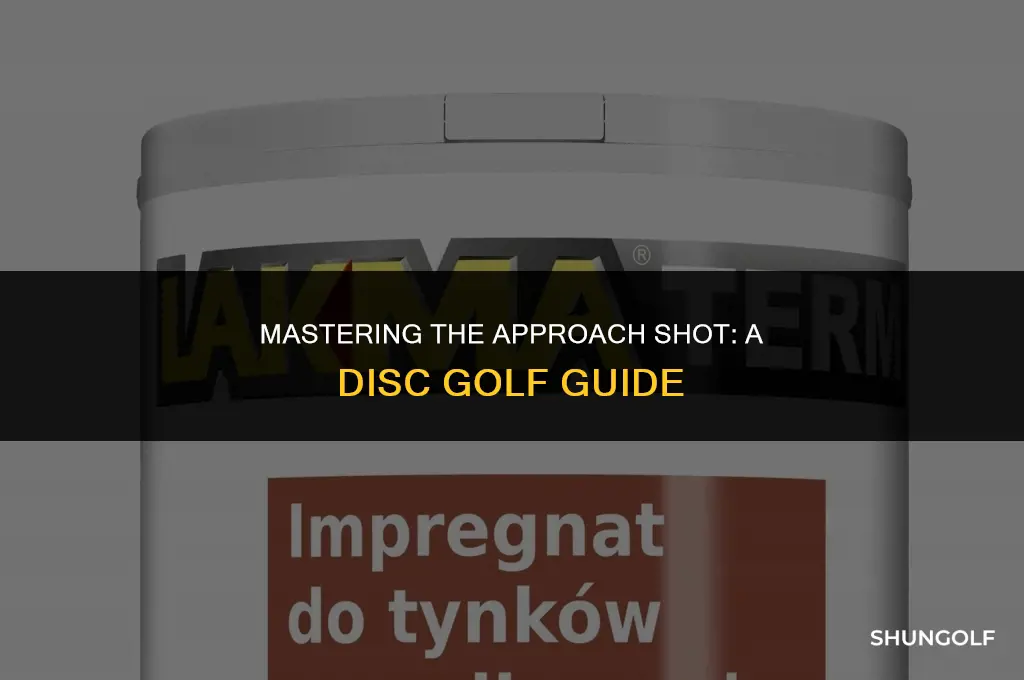 what is an approach shot in disc golf