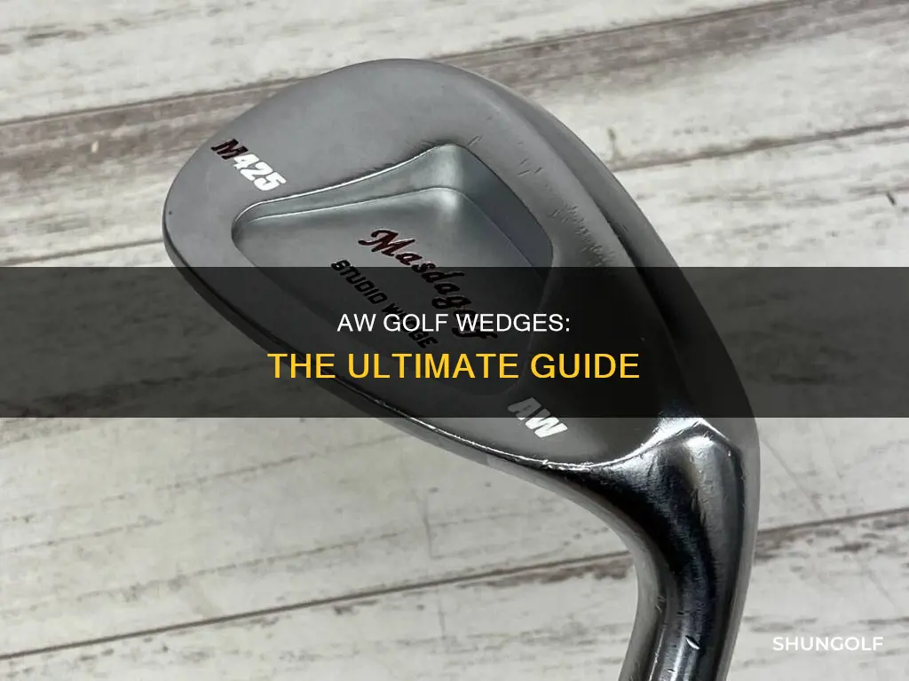 what is an aw golf wedge