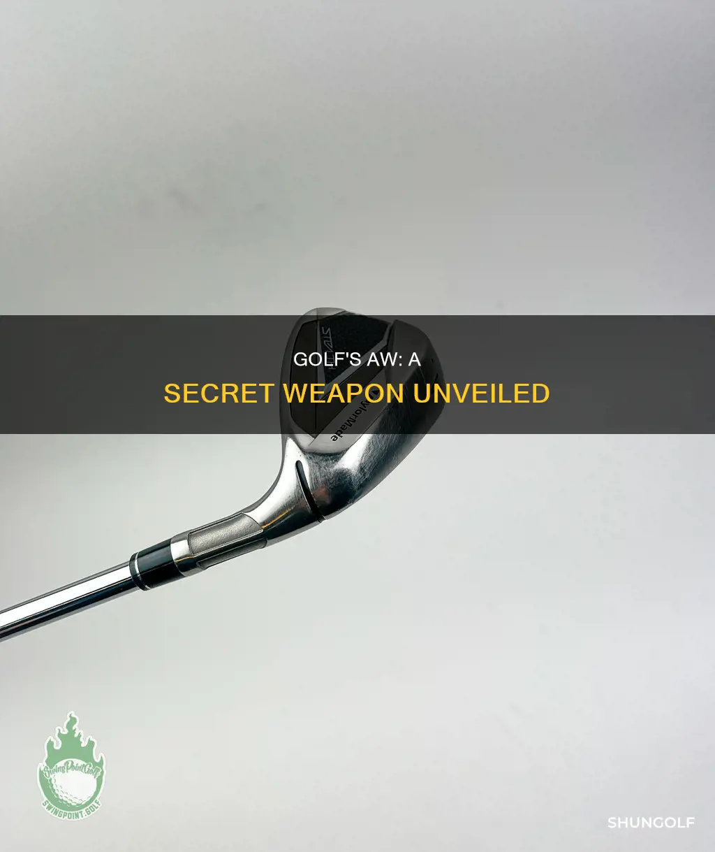 what is an aw in golf