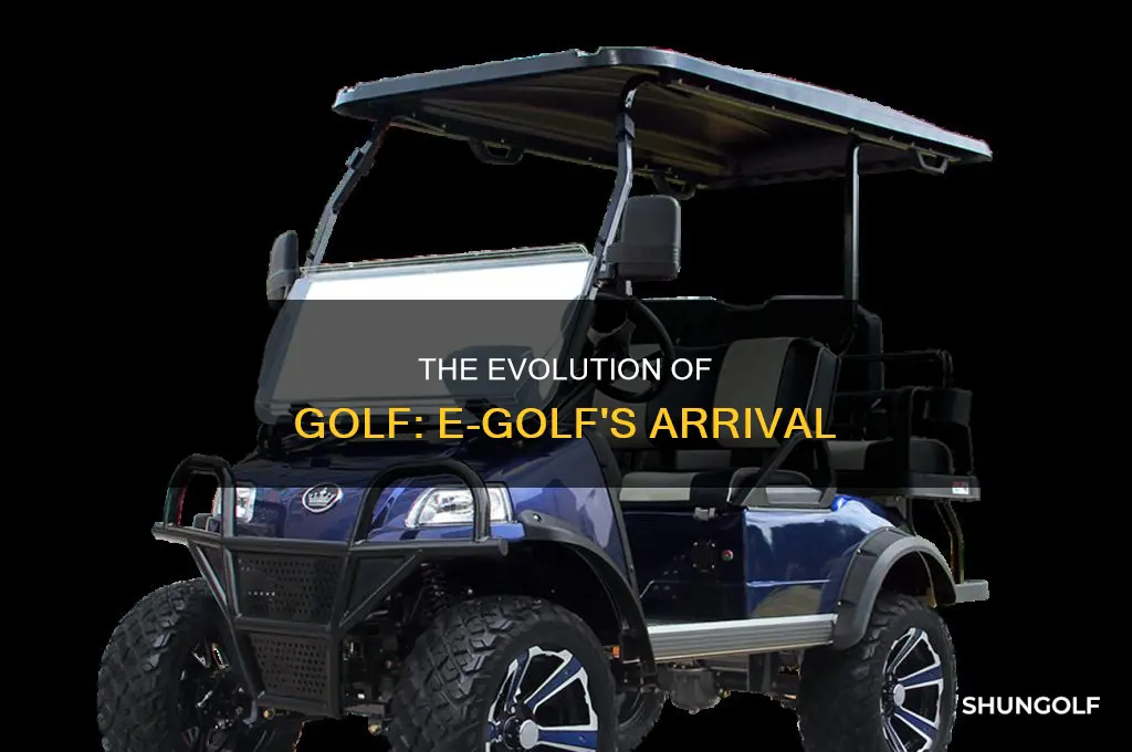 what is an e golf