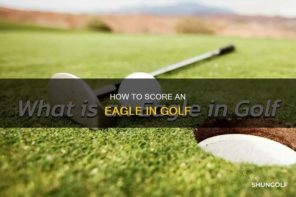 what is an eagke in golf