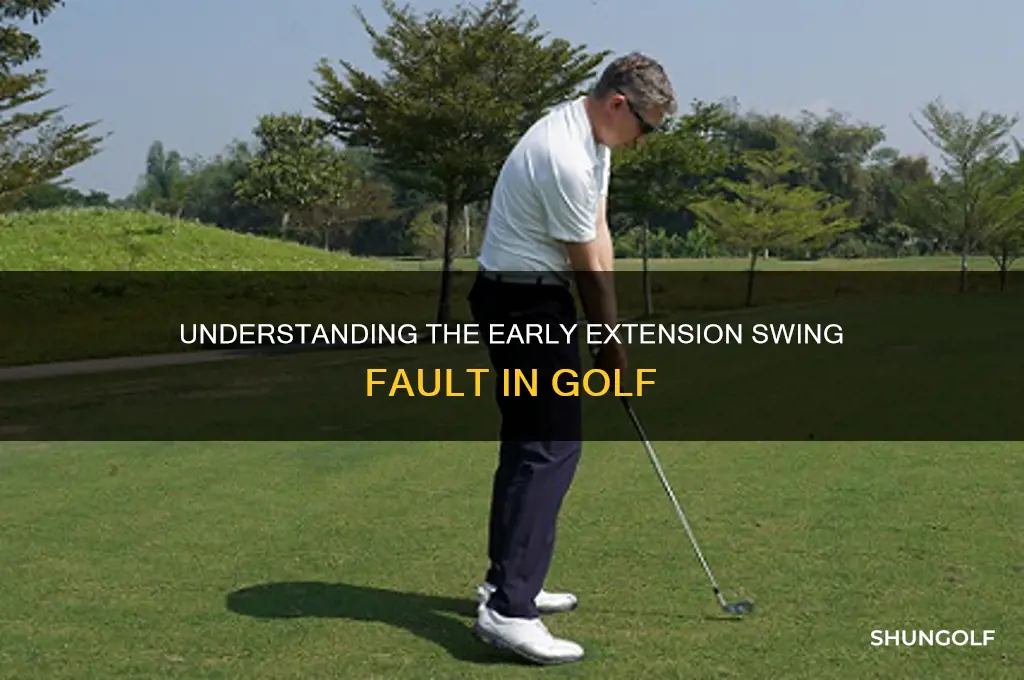 what is an early extension in golf