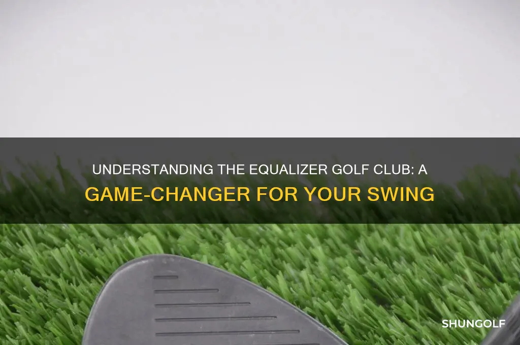 what is an equalizer golf club
