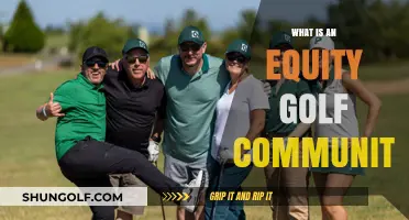 Golf Community Living: Equity Explained
