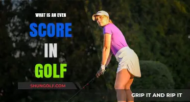 Understanding Even Scores in Golf: A Beginner's Guide to Par
