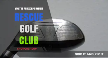 Escape Hybrid Rescue Golf Club: Your Ultimate Fairway and Rough Solution