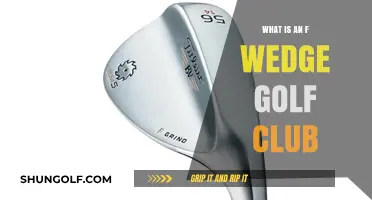 Understanding the F Wedge Golf Club: Uses, Benefits, and Selection Tips