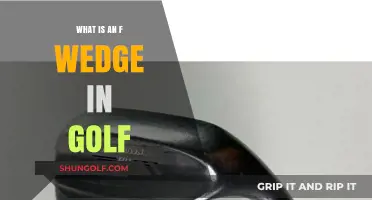 Understanding the F Wedge: A Golfer's Guide to This Essential Club