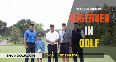 Understanding the Role of an Honorary Observer in Golf