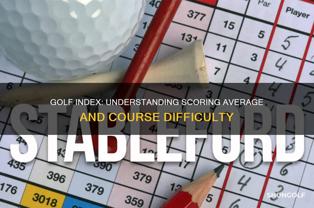 what is an index in golf
