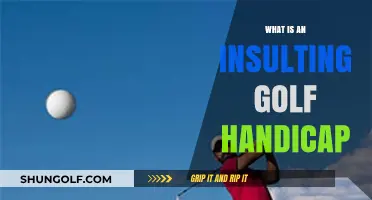 Understanding the Insulting Golf Handicap: A Humorous Look at High Scores