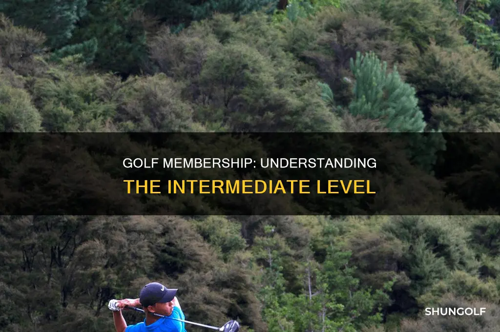 what is an intermediate golf membership