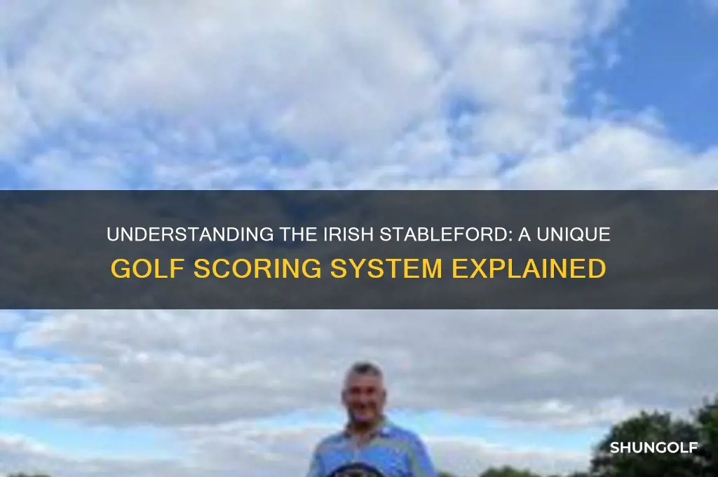 what is an irish stableford in golf