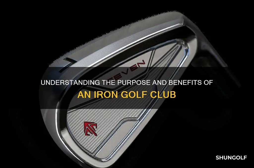 what is an iron golf club used for