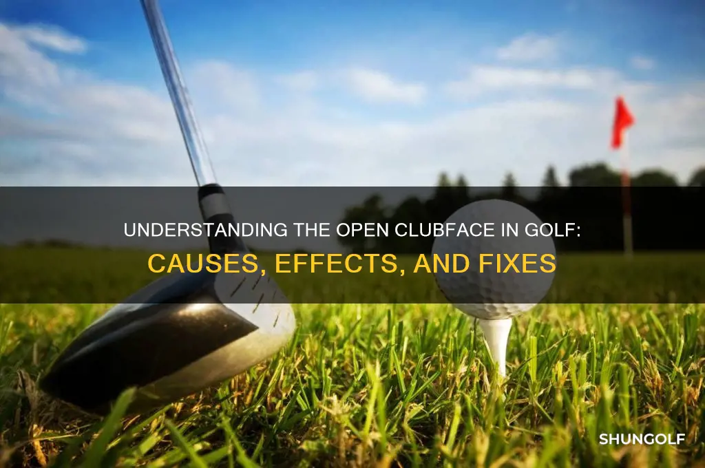 what is an open clubface in golf