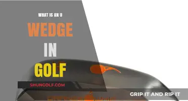 Understanding the U Wedge: A Golfer's Guide to This Essential Club