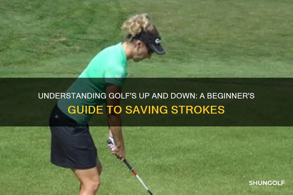 what is an up and down in golf