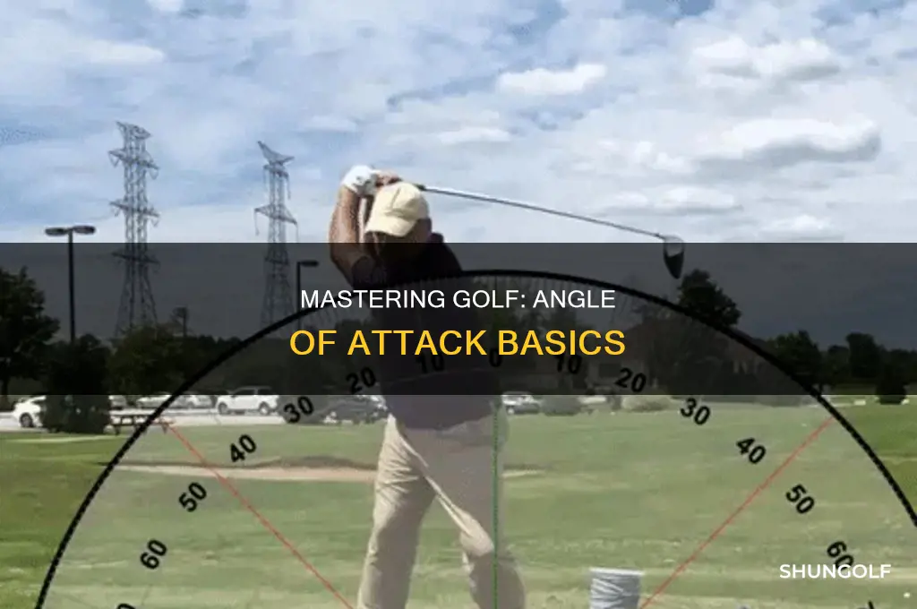 what is angle of attack golf