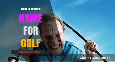 Golf's Alternative Names: A Historical Perspective
