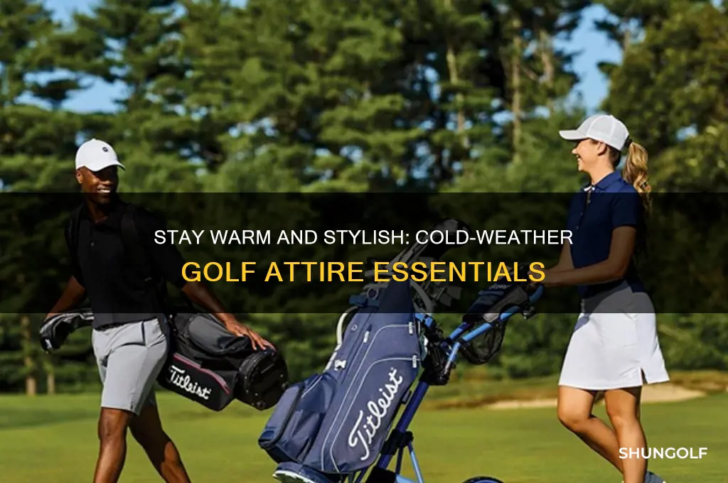 what is appropriate golf attire on a cold day