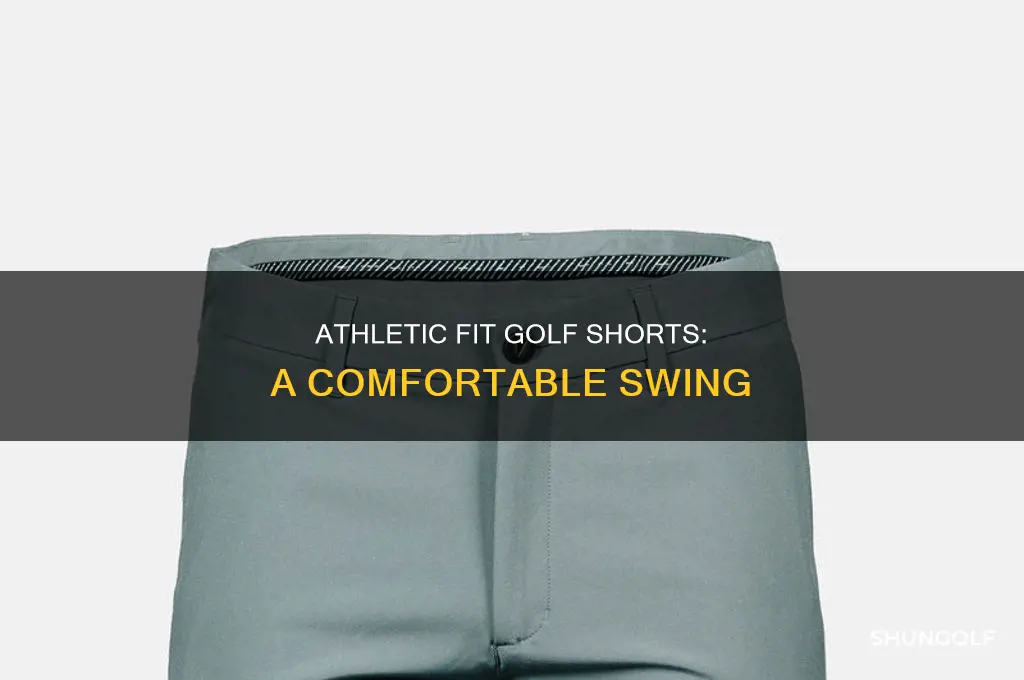 what is athletic fit golf shorts