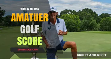 Golf Scores: Average Amateur's Performance