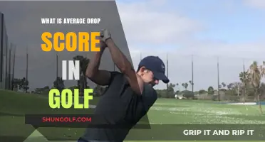 Understanding the Average Drop Score in Golf: A Comprehensive Guide