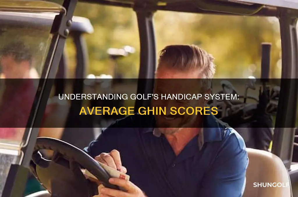 what is average ghin in golf
